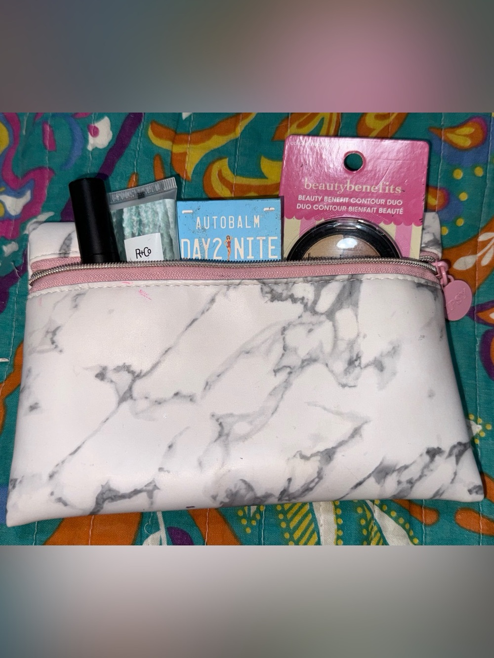 IPSY makeup bag and makeup items